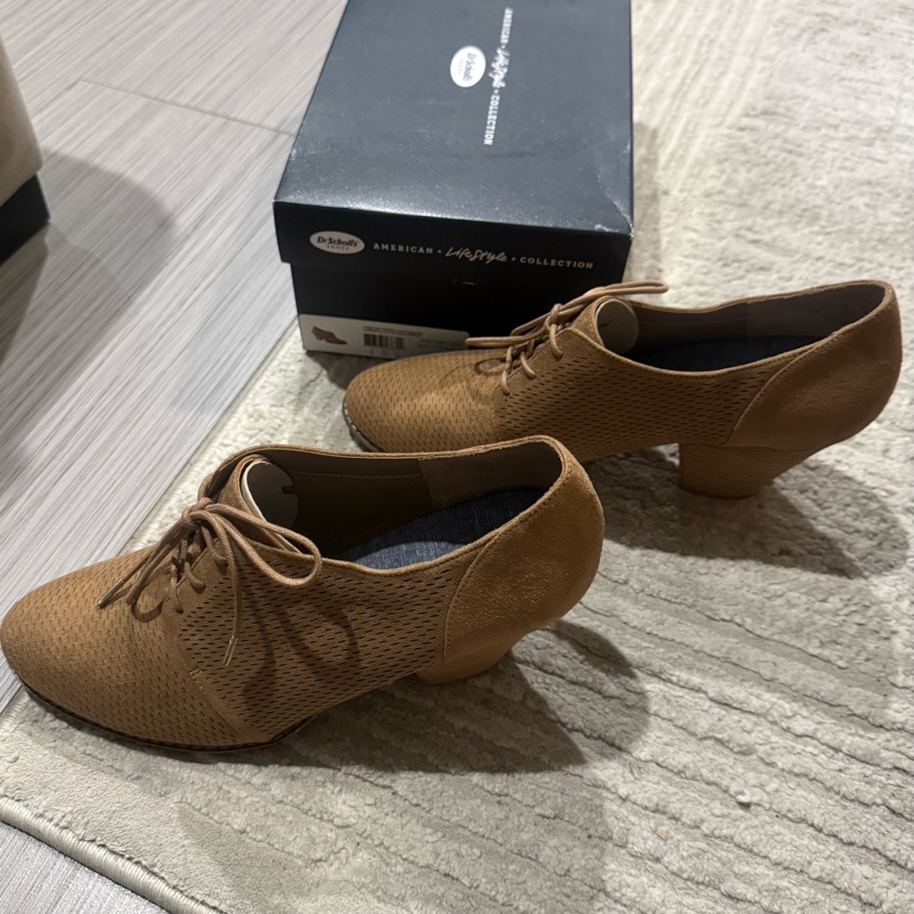 Dr. Scholl’s American Lifestyle Collection Lace-Up Booties Coconut 11M - Picture 7 of 10